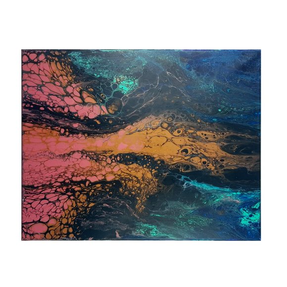 Acrylic Painting On Canvas Original Artwork - Picture 4 of 5